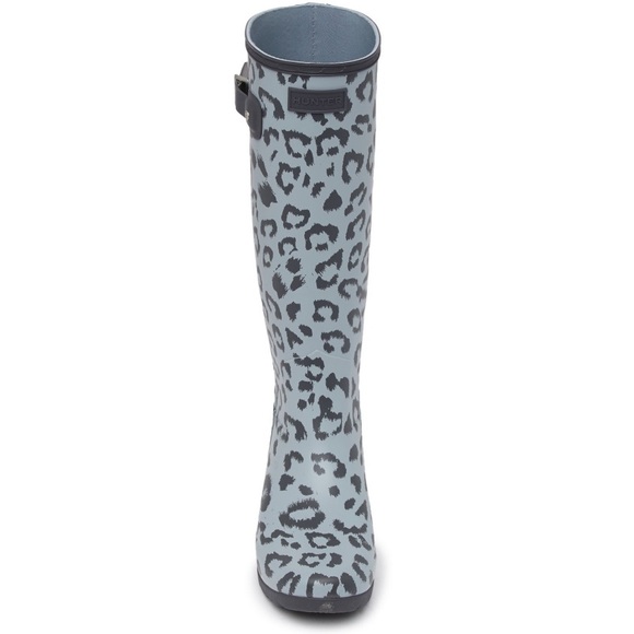 Hunter Refined Leopard tall Rain Boot - Picture 3 of 6